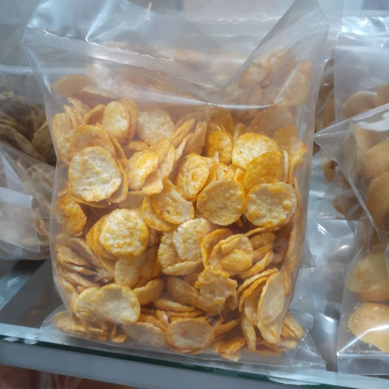 

KERIPIK OPAK MINI MEDAN PEDAS MANIS 190GRAM CEMILAN KILOAN