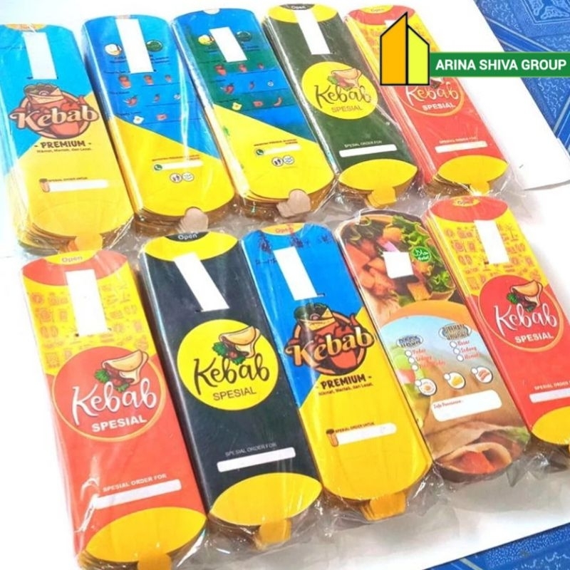 

100 LEMBAR KERTAS KEBAB TARIKAN BAHAN DUPLEK PUTIH UKURAN 24 × 9,2 CM HIGH QUALITY TEBAL PRODUK TERBARU | KOTAK KEBAB DUPLEK PUTIH KEKINIAN | DUS KEBAB VIRAL TIKTOK | KEMASAN KEBAB | BOX KEBAB 100 PCS MURAH | TOKO KEBAB OFFICIAL | SHIVACORP 6351