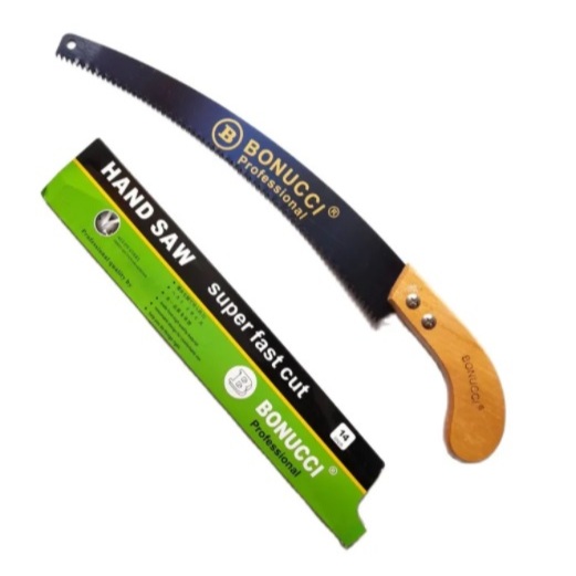 Gergaji Kopi Gergaji Dahan Gergaji Bengkok Gergaji Bonsai Super Tajam 14 inch BONUCCI / ELTORO ORI T
