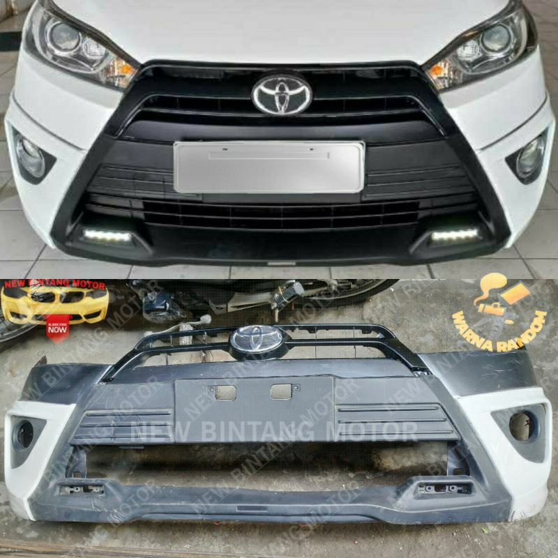 Bumper depan toyota yaris TRD Sportivo 2015 2016 original