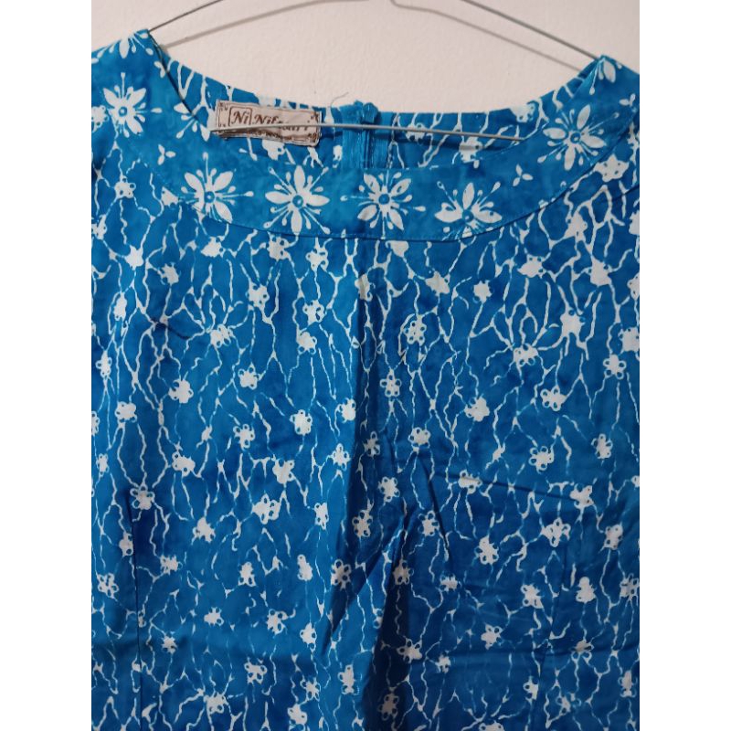 DRESS BATIK wanita nilasari PRELOVED
