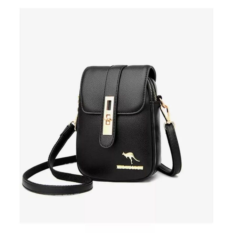 WELLDONESTORE  - TAS SELEMPANG WANITA MODEL KOREA DESAIN TAS MINI TAS HP WANITA BAHAN KUALITAS IMPOR