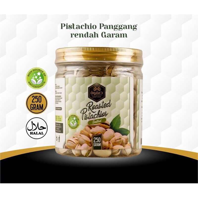 

kacang Pistachio panggang 250gr safwa