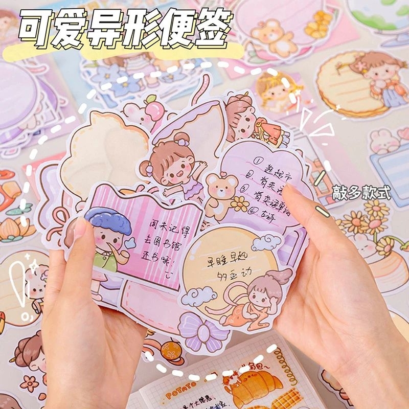 

GAEKOPEDIA || 30 LEMBAR/SET MEMO LUCU CATATAN TEMPEL GAMBAR KARTUN