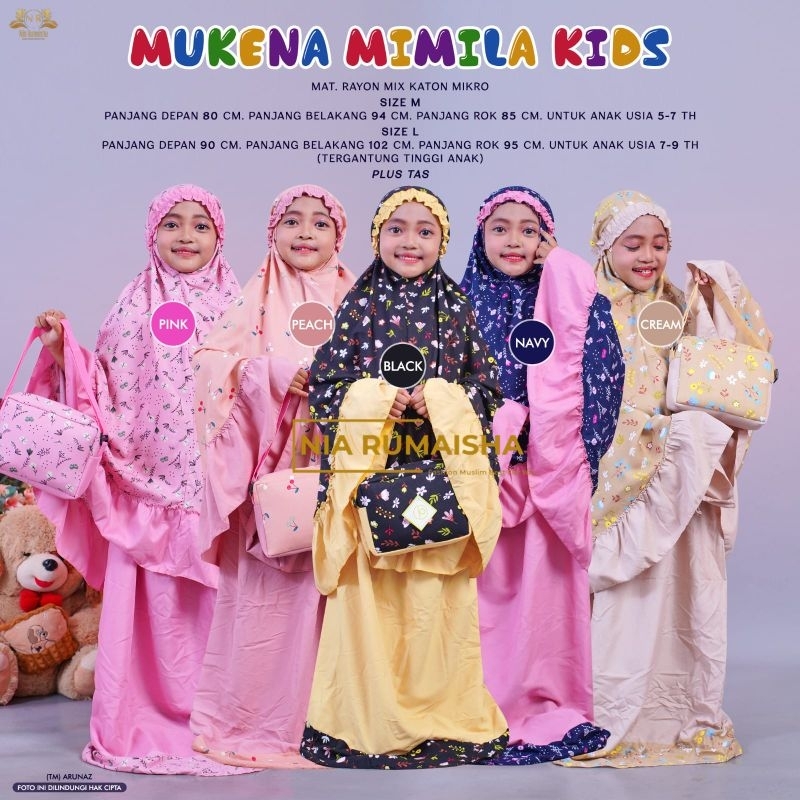 Mukena anak mimila by nia rumaisha