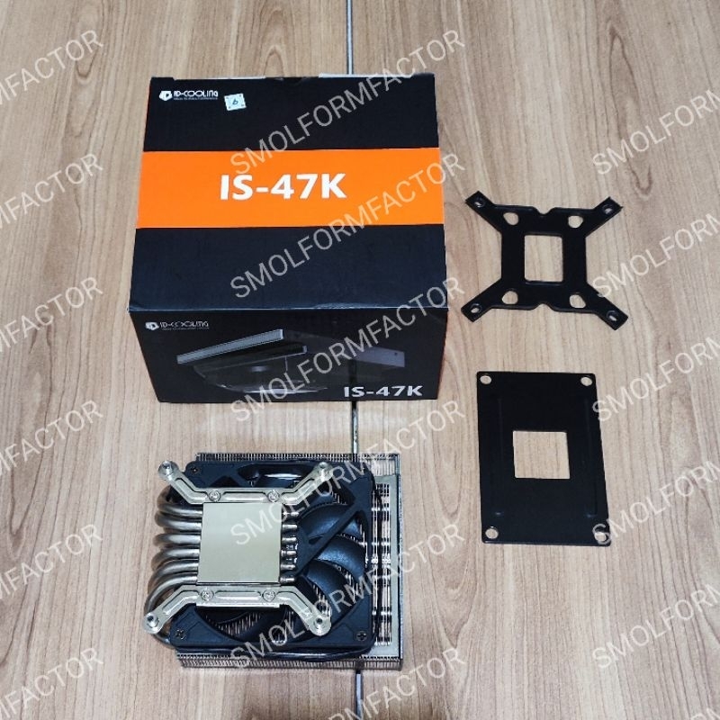 ID-COOLING IS-47K LOW PROFILE CPU AIR COOLER MINI ITX (INTEL/AMD)