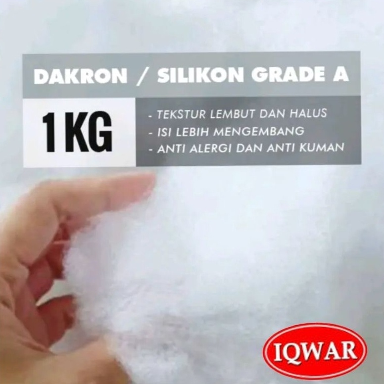 LANGSUNG ATC.. TERMURAH Dakron / Silicon Grade A  1KG COD