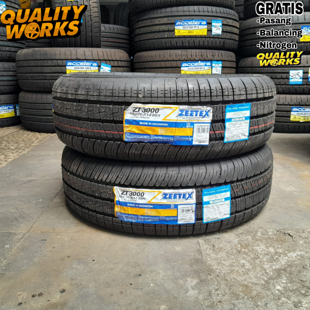 Jual ban mobil ukuran standar Xenia 185/70 R14 Zeetex 185 70 R14