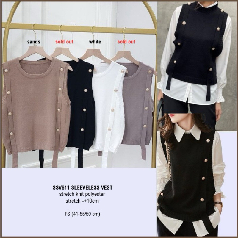 Vest/Jaket Branded Wanita - SSV 611/711/SSS 911/811 JACKET VEST