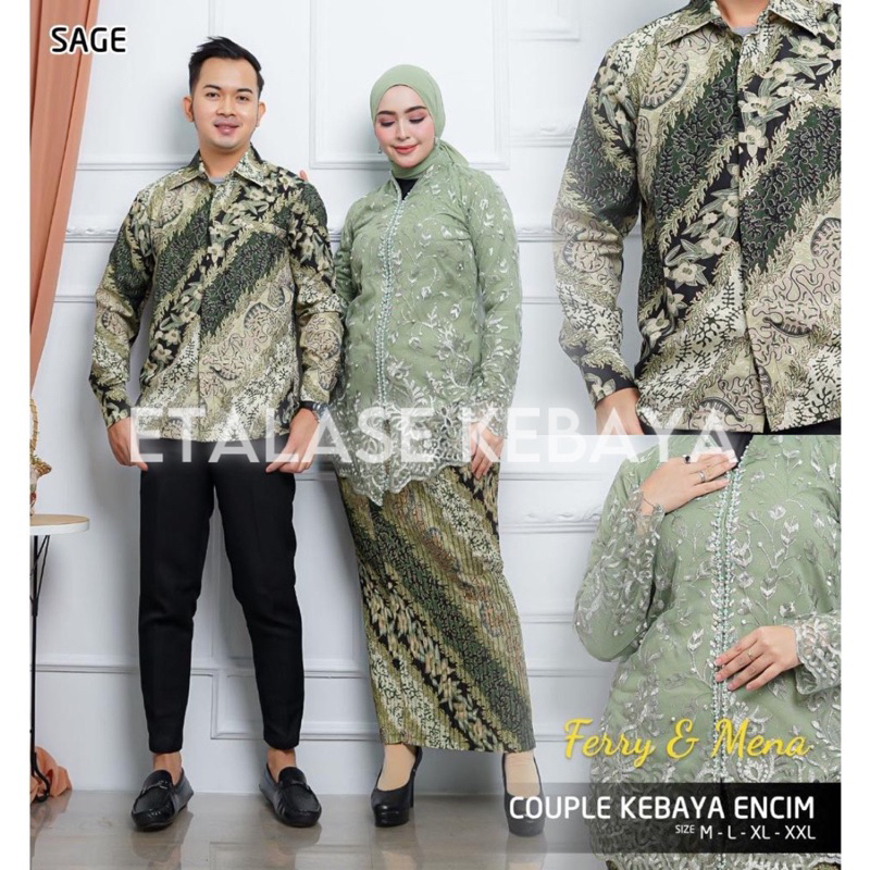 Etalase Kebaya • NUCCA - SET COUPLE KEBAYA NUCCA - COUPLE KEBAYA - KEBAYA COUPLE - COUPLE KEBAYA MOD