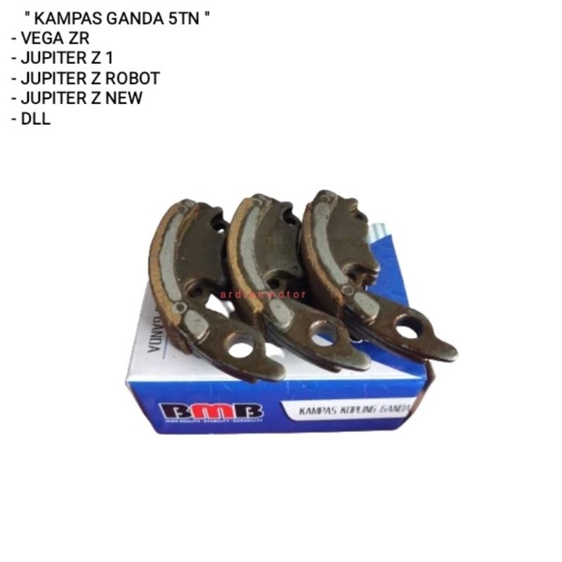 Kampas Ganda Vega ZR Jupiter Z 1 Jupiter Z Robot 5TN Otomatis Kopling Only Original
