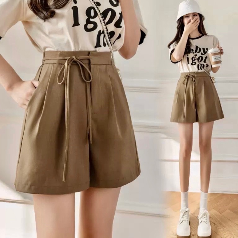 ➢ CELANA PENDEK  WANITA SHORT PANTS DAILY WEAR MX611 ぴ