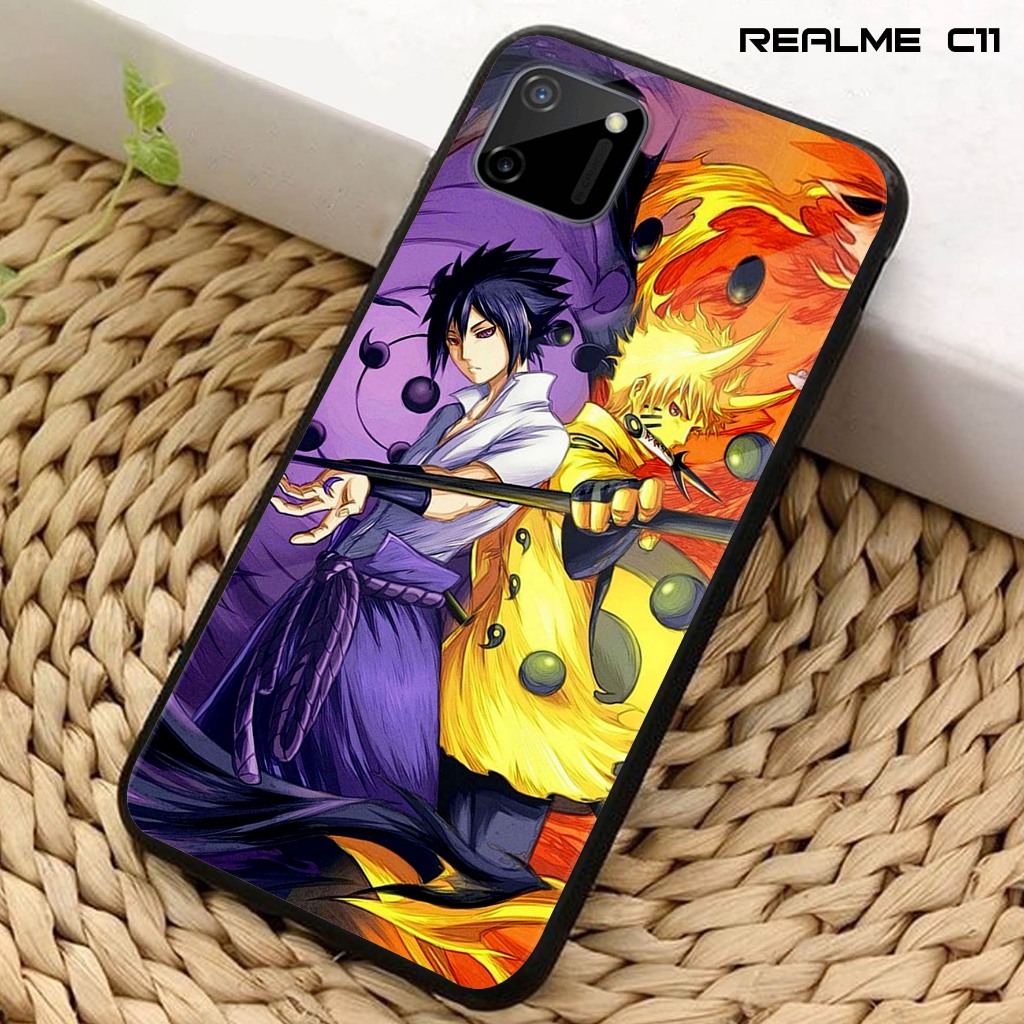 Case Realme C11 2020 - Casing Hp REALME C11 RMX2185 - ( Anime Naruto ) - Case 2D Glossy - Case Hp - 