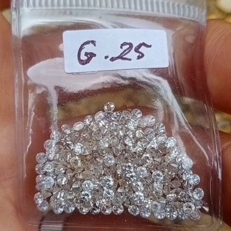 Kirim sekarang Natural diamond- berlian asli eropa ukuran gugur (pecah) 25 / 0,04 carat - berlian ta