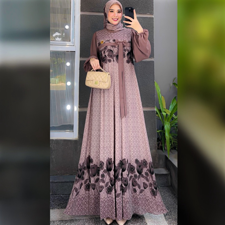 Produk Oke MIZNA SET HIJAB segiempat Ceruty Babydol Armany by Dumma