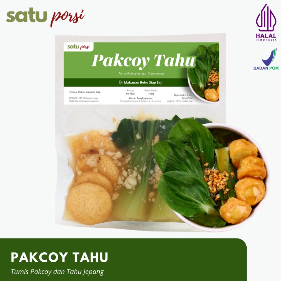 

Satu Porsi Pakcoy Tahu