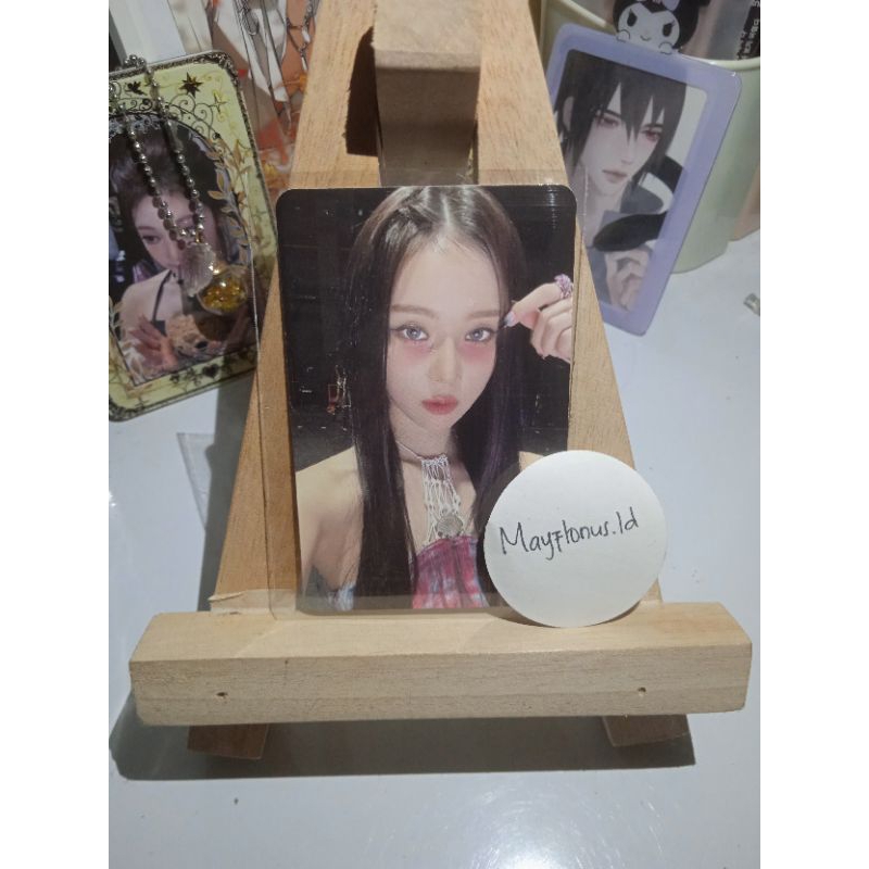 wts pc photocard winter aespa my world poster ver