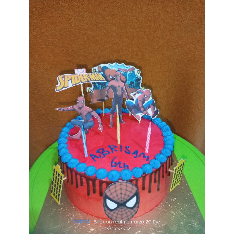 

kue ultah Spiderman