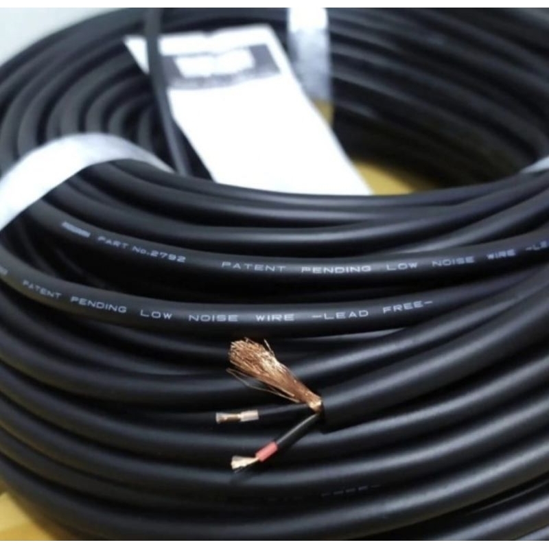 Kabel Mic Stereo MOGAMI 2792 Original - 100 meter (1 roll )