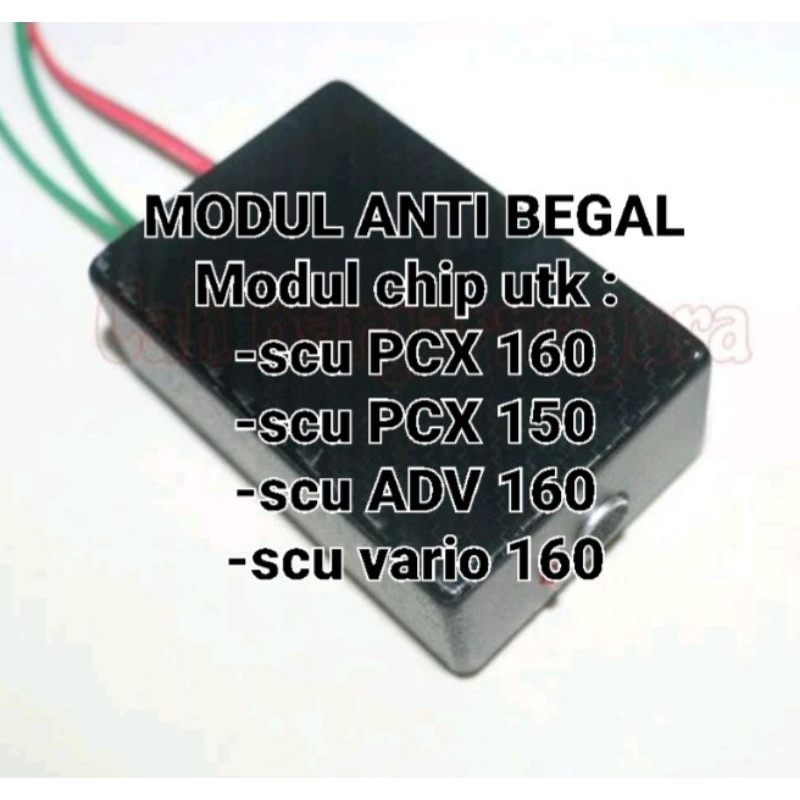 Modul keyless anti begal/maling (chippox V3 pro) utk SCU PCX 150/160, adv 150/160, vario 150/160, sc