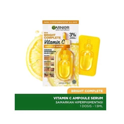 Garnier ampoule serum