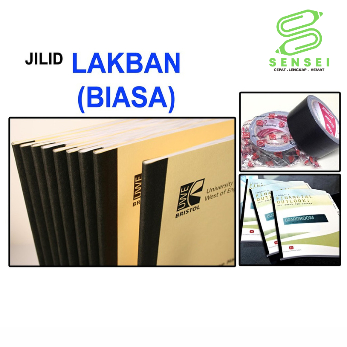 Jasa Jilid Online Murah Jilid Tugas Makalah lakban