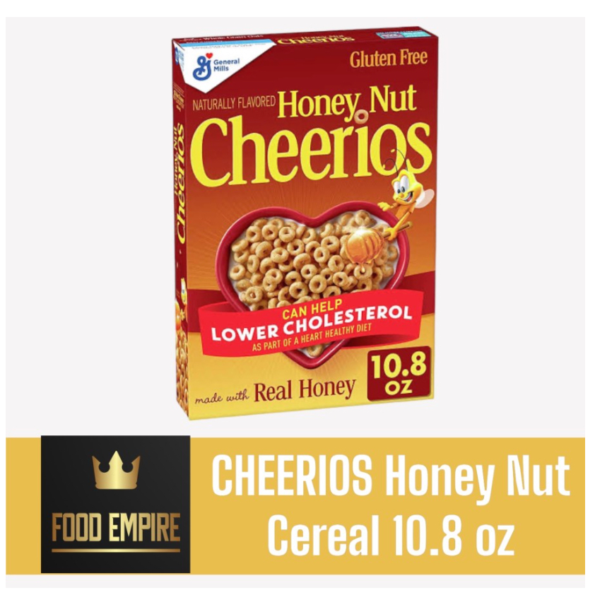 

CHEERIOS Honey Nut Cereal 10.8 oz | General Mills Sereal 306 gram