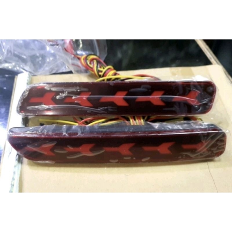 Lampu reflektor bumper belakang Ertiga 2013 -2023