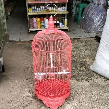 SANGKAR BURUNG LOVEBIRD MERK BOOM (DM 33CM) KANDANG BESI BURUNG LOVEBIRD, KENARI, PARKIT