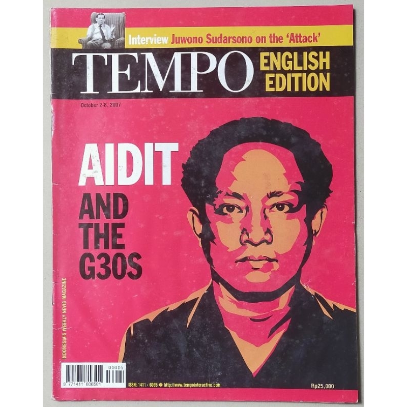 Majalah Tempo English Oct 2007 : Special Edition Aidit and The G30S