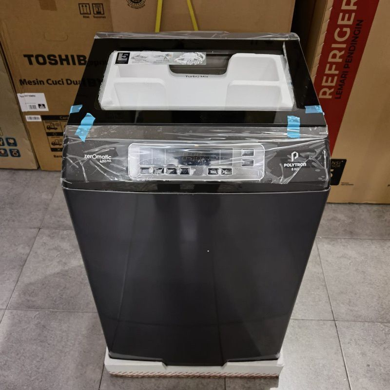 Polytron Mesin Cuci 1 Tabung Zeromatic Laguna Hijab 7 KG PAW 7028