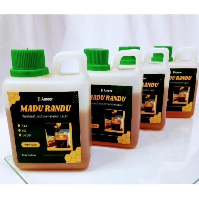 

El AMEER, Natural Raw Honey (MADU RANDU)