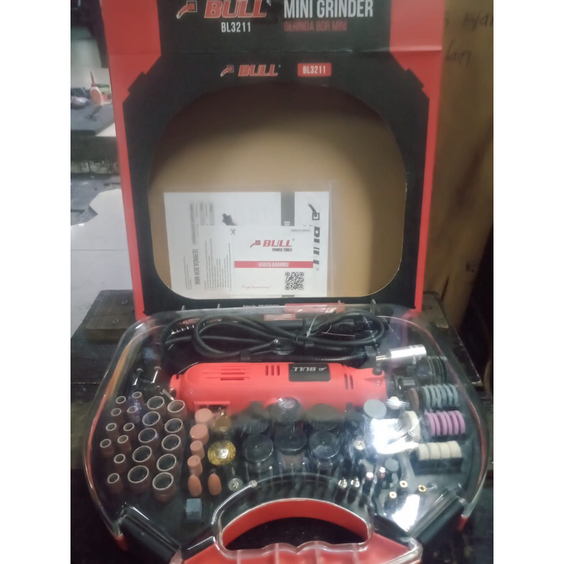 Mini Gerinder BL3211 1shet Mesin Mini Gerinda Bull
