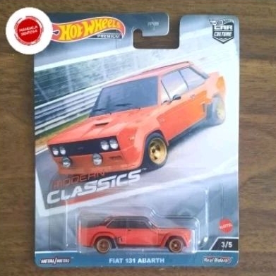Hotwheels Premium Modern Classics Fiat 131 Abarth