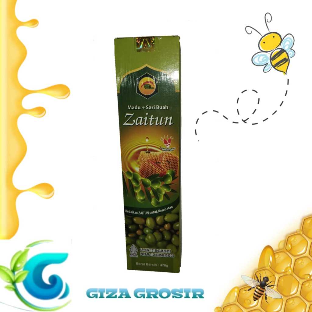

AMK Madu +Sari Buah Zaitun 470g