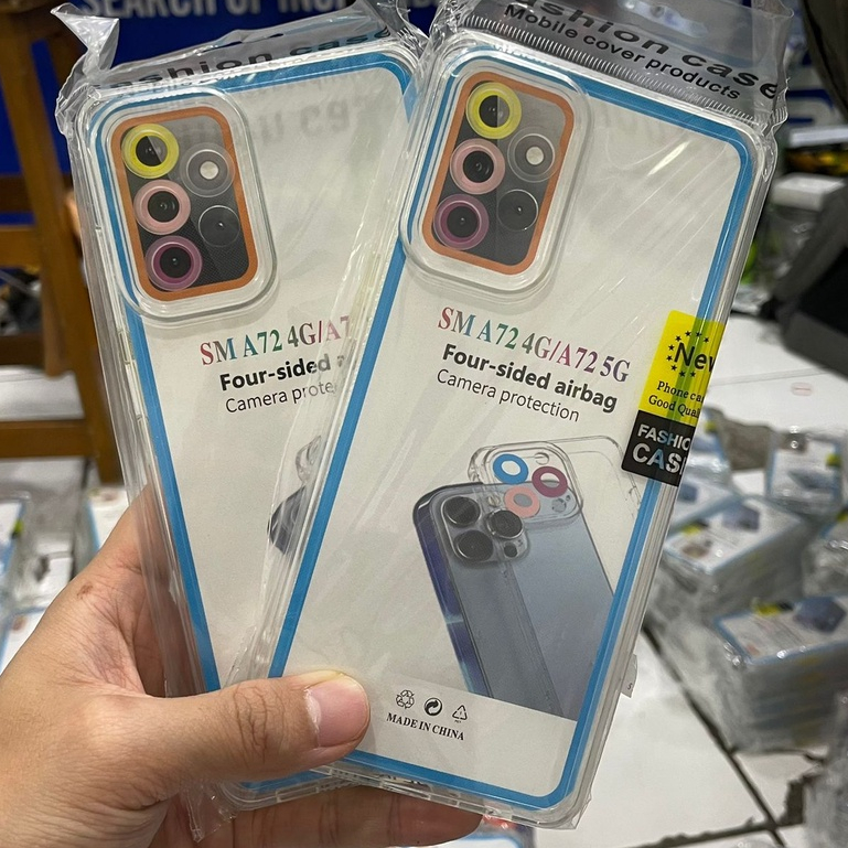Clear Case Airbag Untuk Samsung A13 , A22 4G , A22 5G , A32 4G , A32 5G , A52 , A72 Clear Bening Teb