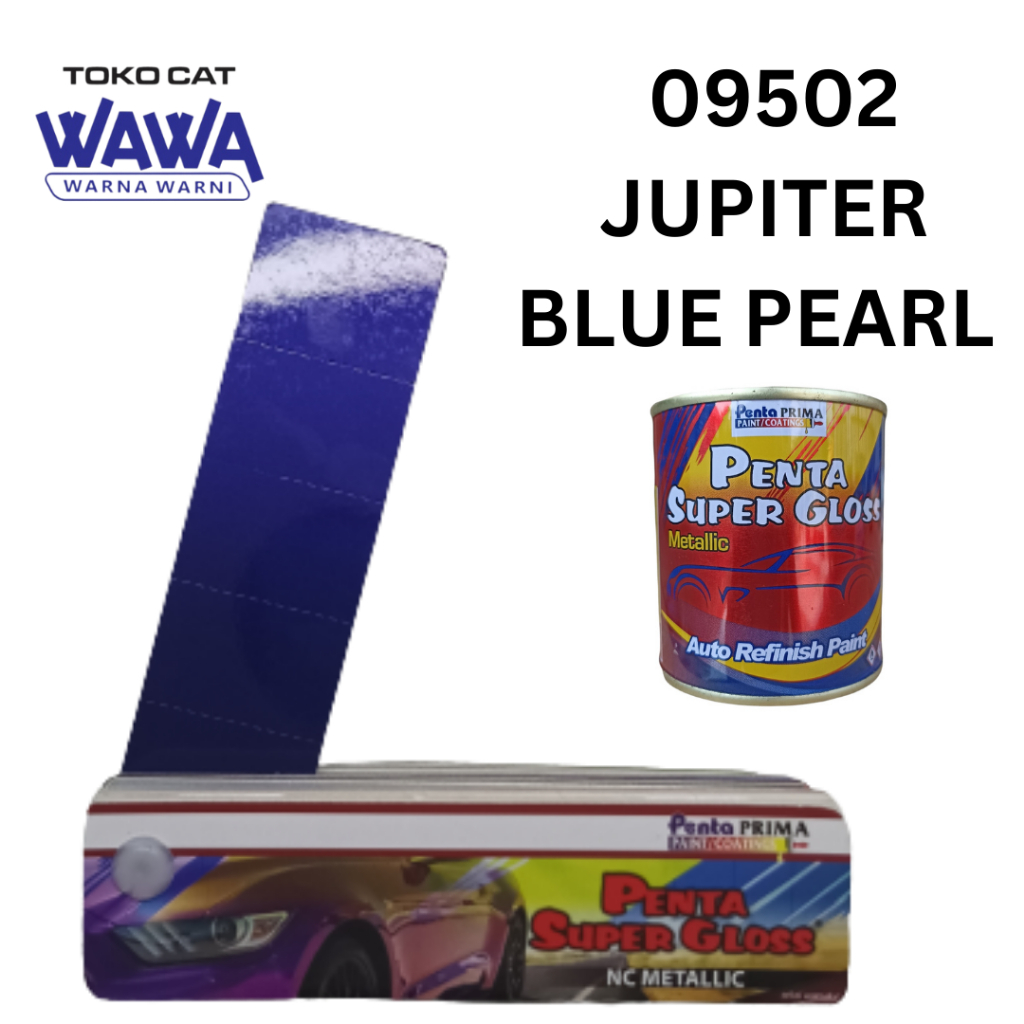 Cat Duco Penta Super Gloss nc metallic JUPITER BLUE PEARL 09502