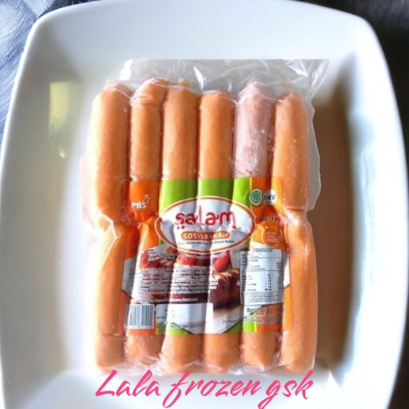 Sosis Bakar Salam mini dan jumbo 500gr | Agen sosis frozen food termurah terlaris grosir termurah frozenfood jatim lala frozen gresik