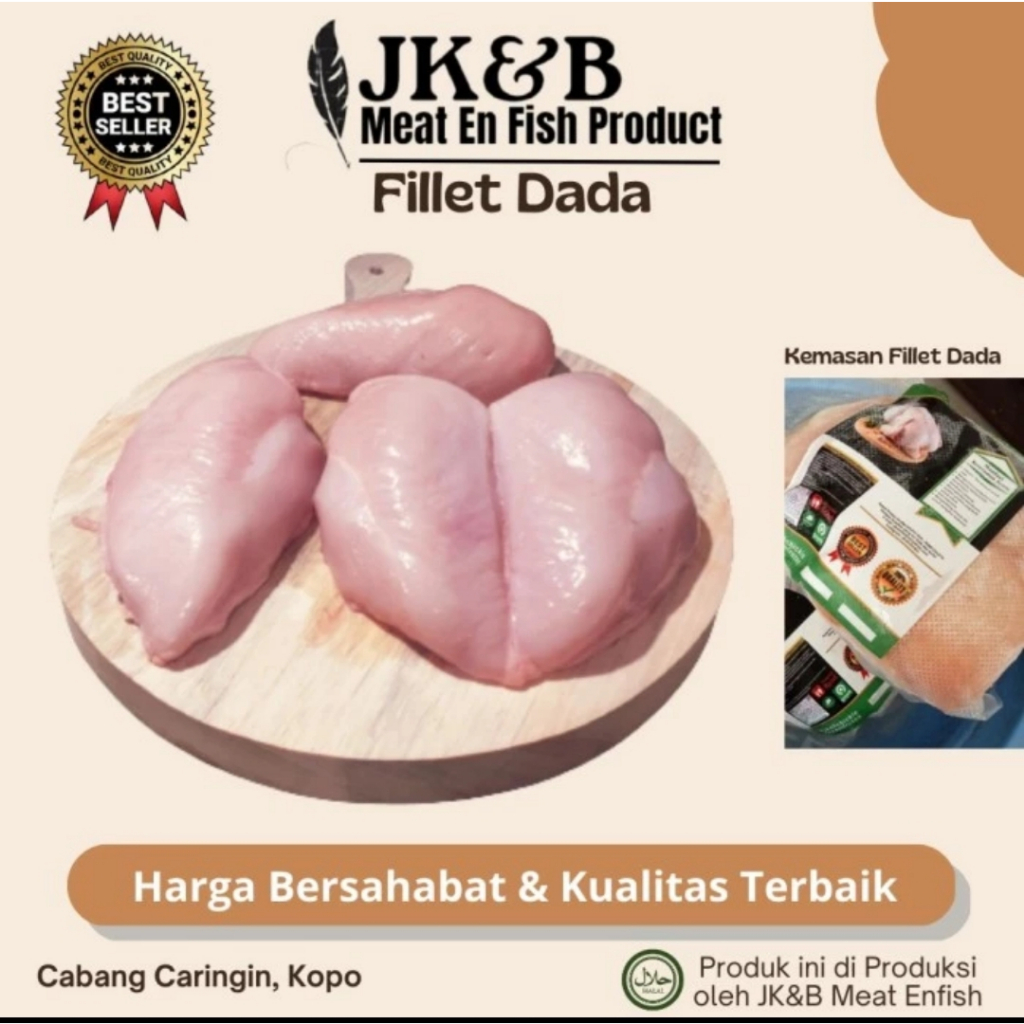 

FILLET DADA AYAM BERSIH 1KG PREMIUM I PREMIUM PACK