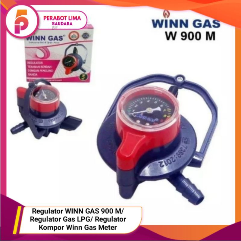 Regulator WINN GAS 900 M/ Regulator Gas LPG/ Regulator Kompor Winn Gas Meter
