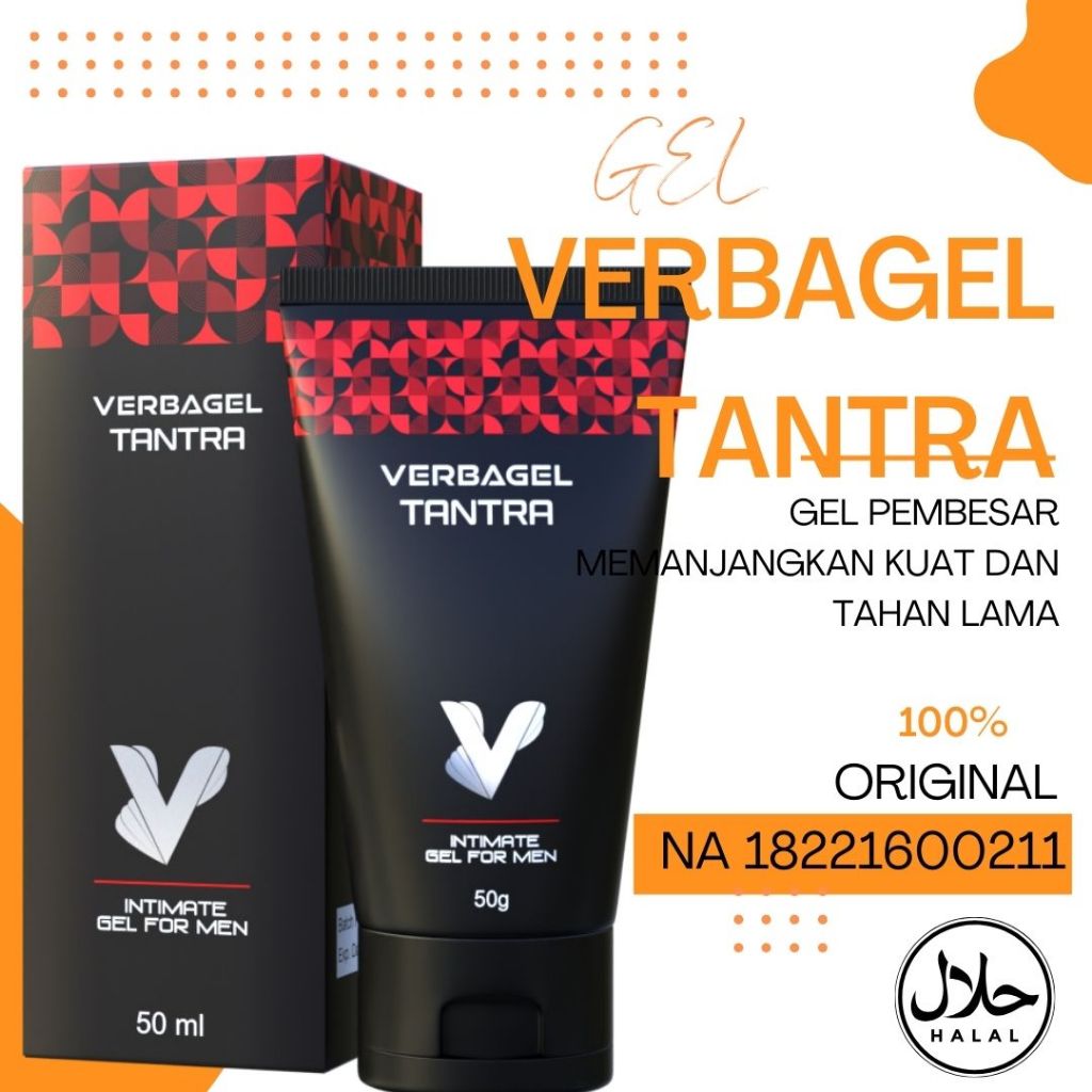 BARU Verbagel Tantra - Pembesar Mr P Pria Original Kuat DAN Tahan LAMA Original cepat Permanen(BISA 