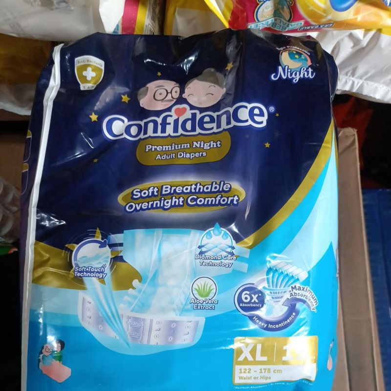 popok dewasa confidence XL15 premium