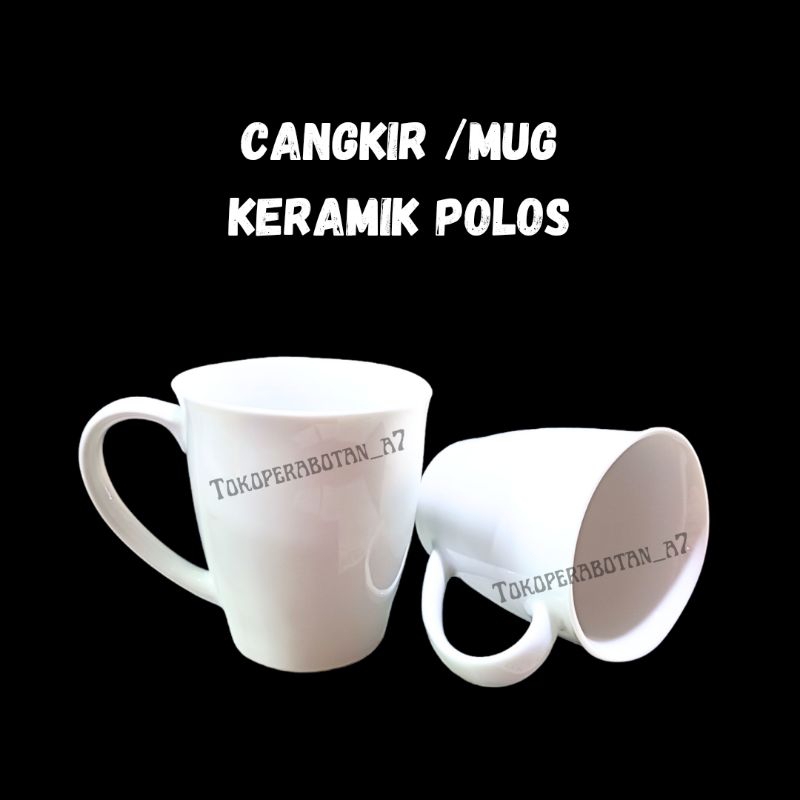 Mug cangkir keramik estetik polos/mug polos keramik/cangkir minum keramik/stoneware/mug souvenir/mug