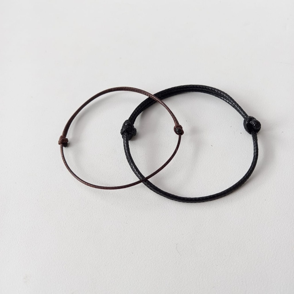 Gelang tali pria wanita simple elegant keren