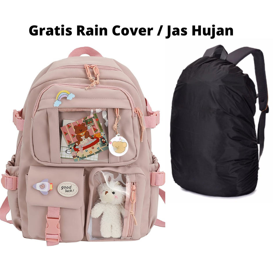 Tas Ransel Anak Anti Air Tas Anak Sekolah Tas Ransel Korea Tas Murah Backpack Wanita Tas Ransel Seko