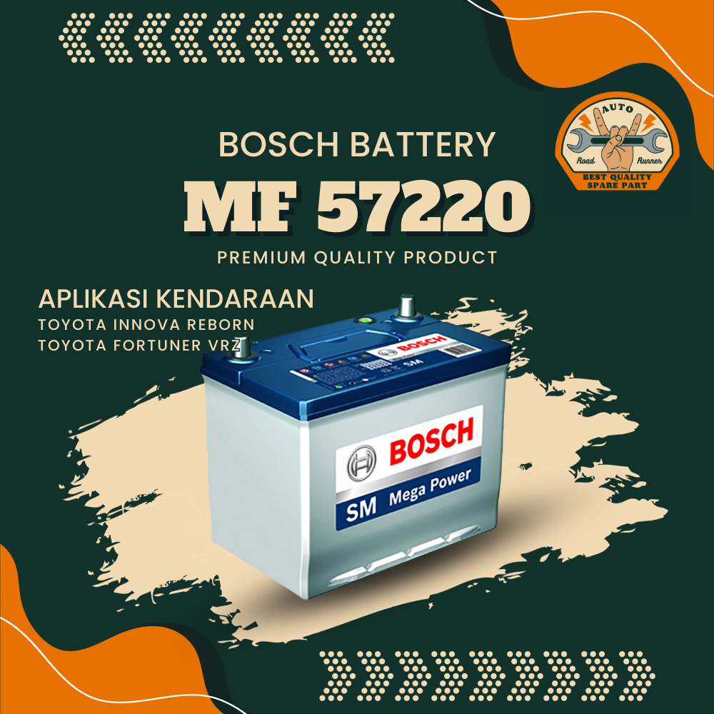 Aki mobil KERING bosch Innova Reborn/ Bosch MF 57220