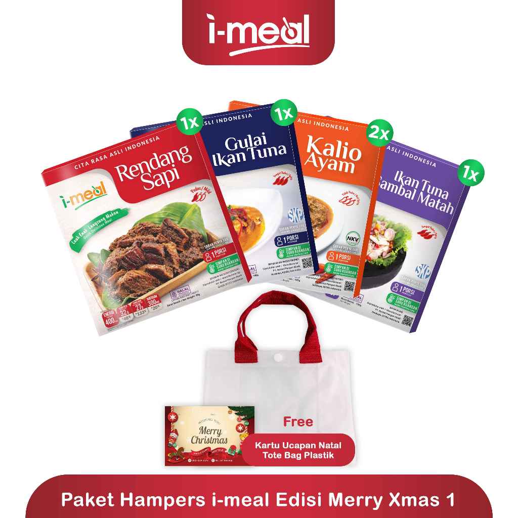 

Paket Hampers i-meal Edisi Merry Xmas 1