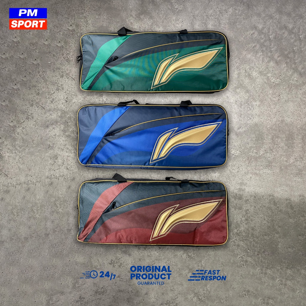 TAS BADMINTON / BULUTANGKIS  LINING ABDT319 RACKET BAG ORIGINAL R3