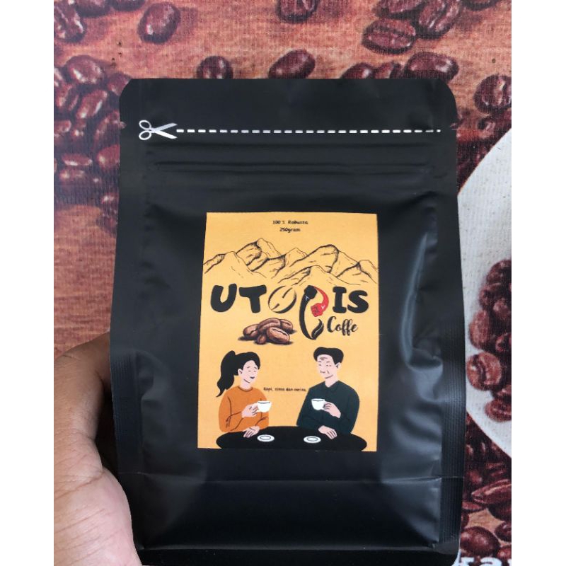 

Utopis Coffee (100% Robusta Original), Instant Coffee