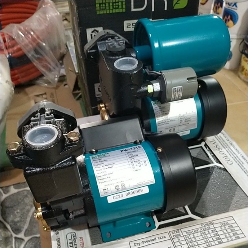 Mesin Air Wasser Manual dan Automatis Wasser pump